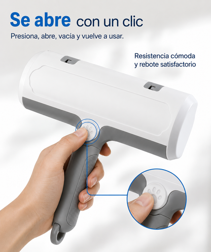 LumiaClean™ | Rodillo Reutilizable Removedor de Pelo para Mascotas