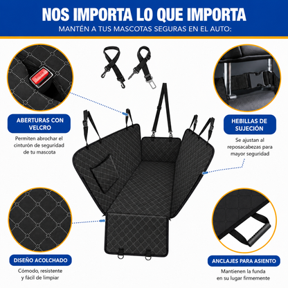 LumiaRide™ | Hamaca Protectora para Asiento de Auto