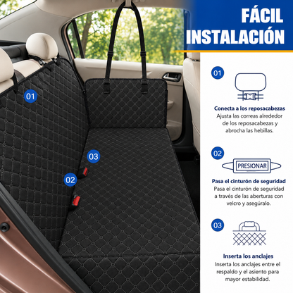 LumiaRide™ | Hamaca Protectora para Asiento de Auto