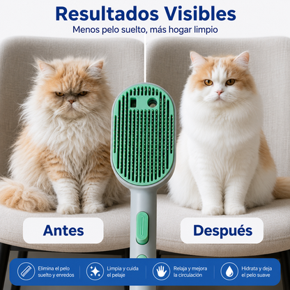 LumiaSteam™ | Cepillo de Vapor para Mascotas