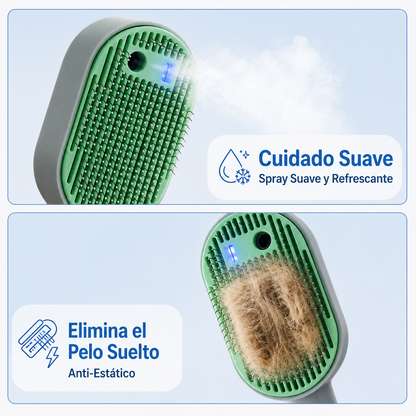 LumiaSteam™ | Cepillo de Vapor para Mascotas